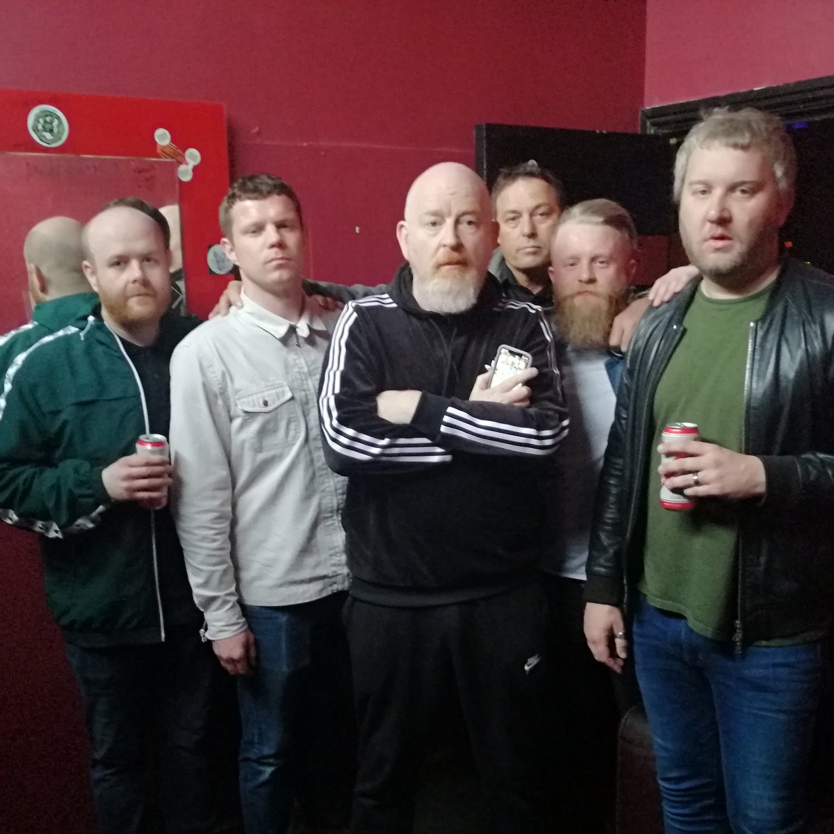 Last night with @TheJadeAssembly & @creation23label man Alan Mcgee at @undergroundsot