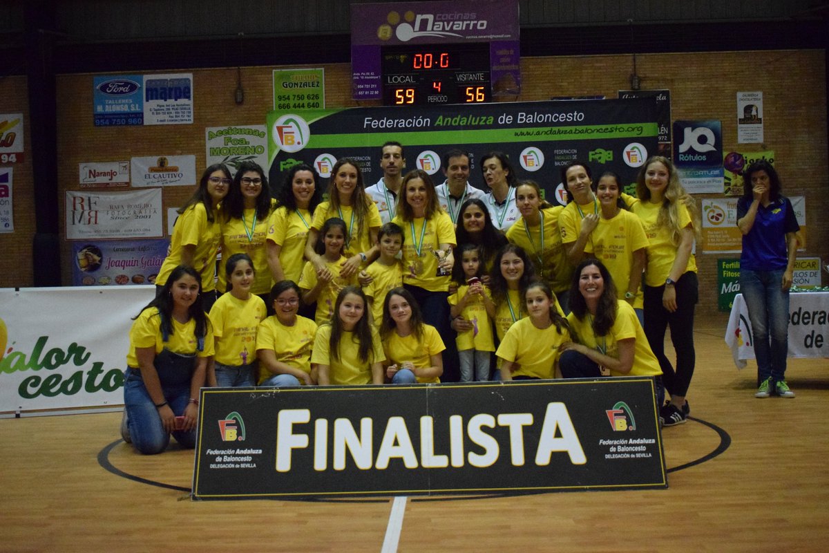 SevillaFaB's tweet photo. 🏆#FINALA4SENFEM⛹️‍♀️
Sloppy Joe’s @cdgines Campeonas de Liga Senior Femenina Temporada 2018/2019
🥈 @EspartinasBSKT Subcampeonas 🥉@CiadeMariaSev 3ª Clasificadas 🏅@cb_umbrete terminan como cuartas completando el cuadro Final de la Liga Senior Femenina
💻https://t.co/2JKpzhMXYx https://t.co/zQLEsBkigu