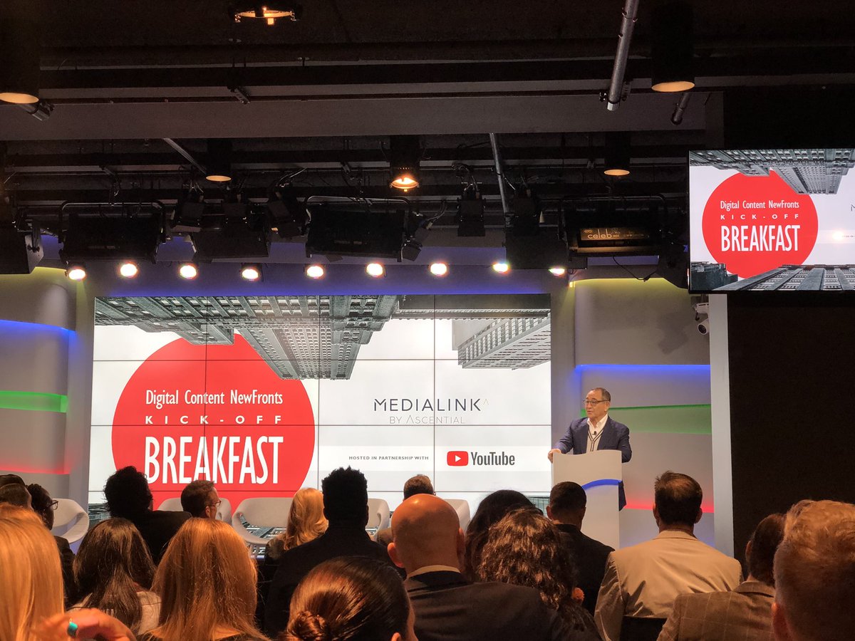 #MondayMorning #newfronts breakfast introduced by @MKassan as he joins the @MediaLink @google panel with #topthinkers @KLemkau @joshuaUMWW & @ajs! #brandcast2019 #MediaLink #Google @YTCreators @YTAdvertisers @ThinkwithGoogle #youtubeworks