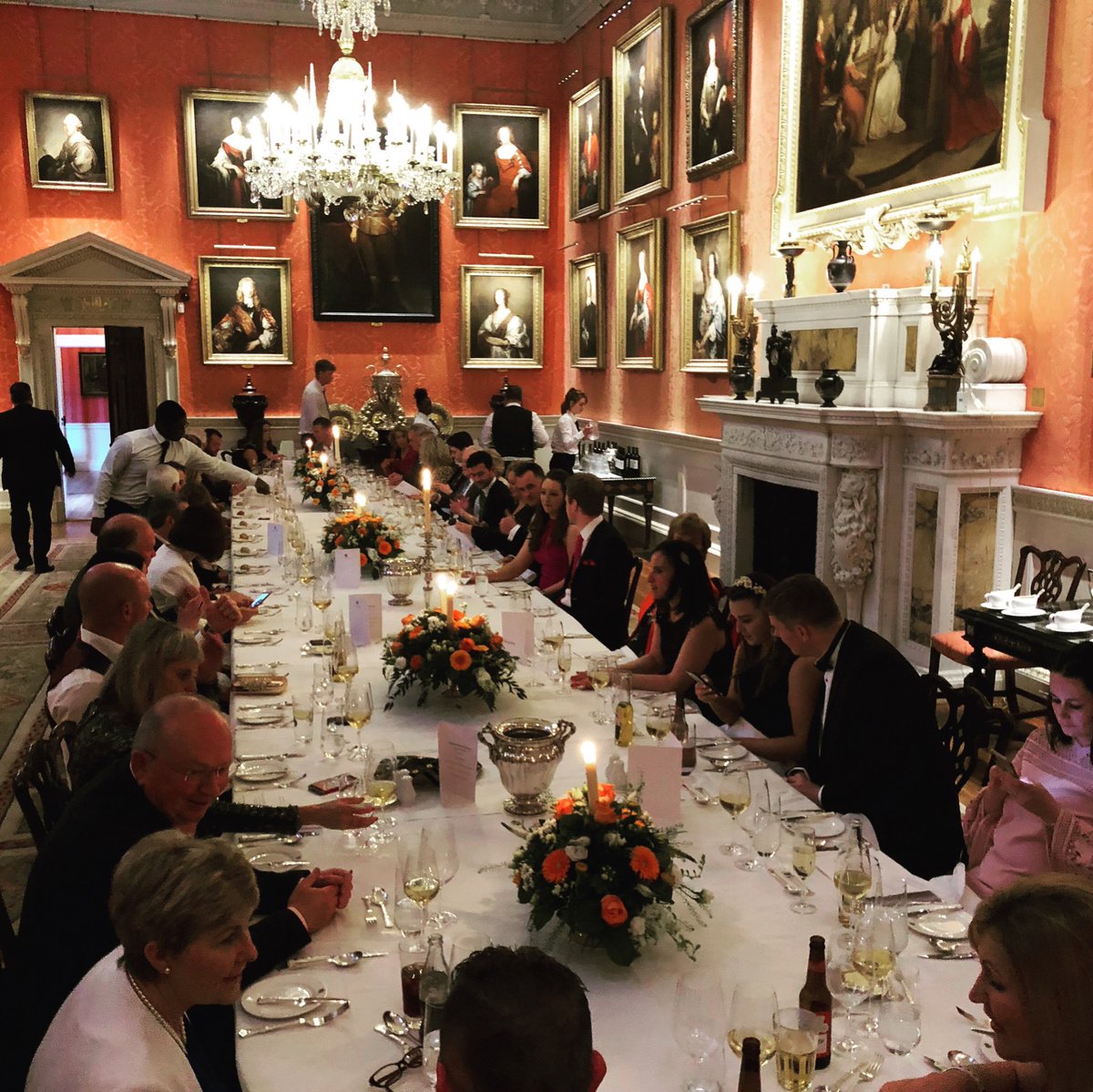ThreeWaitersGB's tweet photo. Gorgeous setting for a 50th birthday surprise @Weston_Park 
#singingwaiters #surpriseentertainment #weddingentertainment https://t.co/1HjlsjfUXG