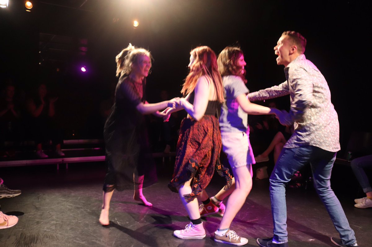 Production shot for ‘Puck’ from last year. Less than 2 months till StuFF returns! #studenttheatre #nottinghamnewtheatre #uniofnottingham #Nottingham