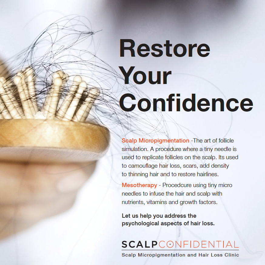 AMPskinandlaser's tweet photo. If you suffer from hair loss &amp; would like info &amp; help from our #scalp &amp; #hairloss experts we have a few remaining appointments on Weds, May 1st. Book now for a FREE, confidential chat to learn about treatment options including #PRP #Mesotherapy #hairsupplements #micropigmentation https://t.co/yskjDZ7Ju4