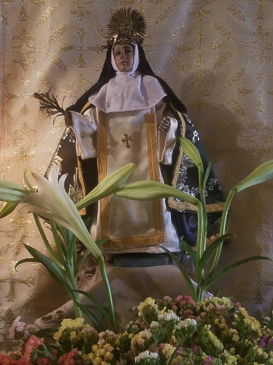 BGuerraop's tweet photo. Catalina de Siena, hija de la Venerable Orden Tercera de la Penitencia de Nuestro Padre Santo Domingo de Guzmán, mística, madre del Sagrado Orden de Predicadores en sus tres ramas, protectora  del Pontificado, hoy su memoria Litúrgica, Doctora de la Iglesia. Rogad por nosotros. https://t.co/qd8f3oyt4c