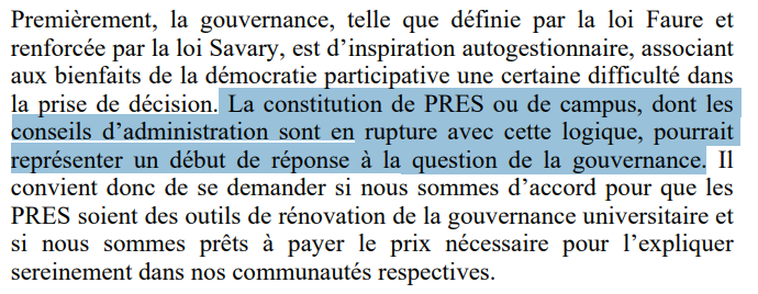 JulienGossa's tweet photo. #DocEnStock #Quizz
De quel document sont issus les passages suivants ?
Les regroupements universitaires comme moyen d'en finir avec l'autogestion des universités. https://t.co/cOvwe4Ksy2