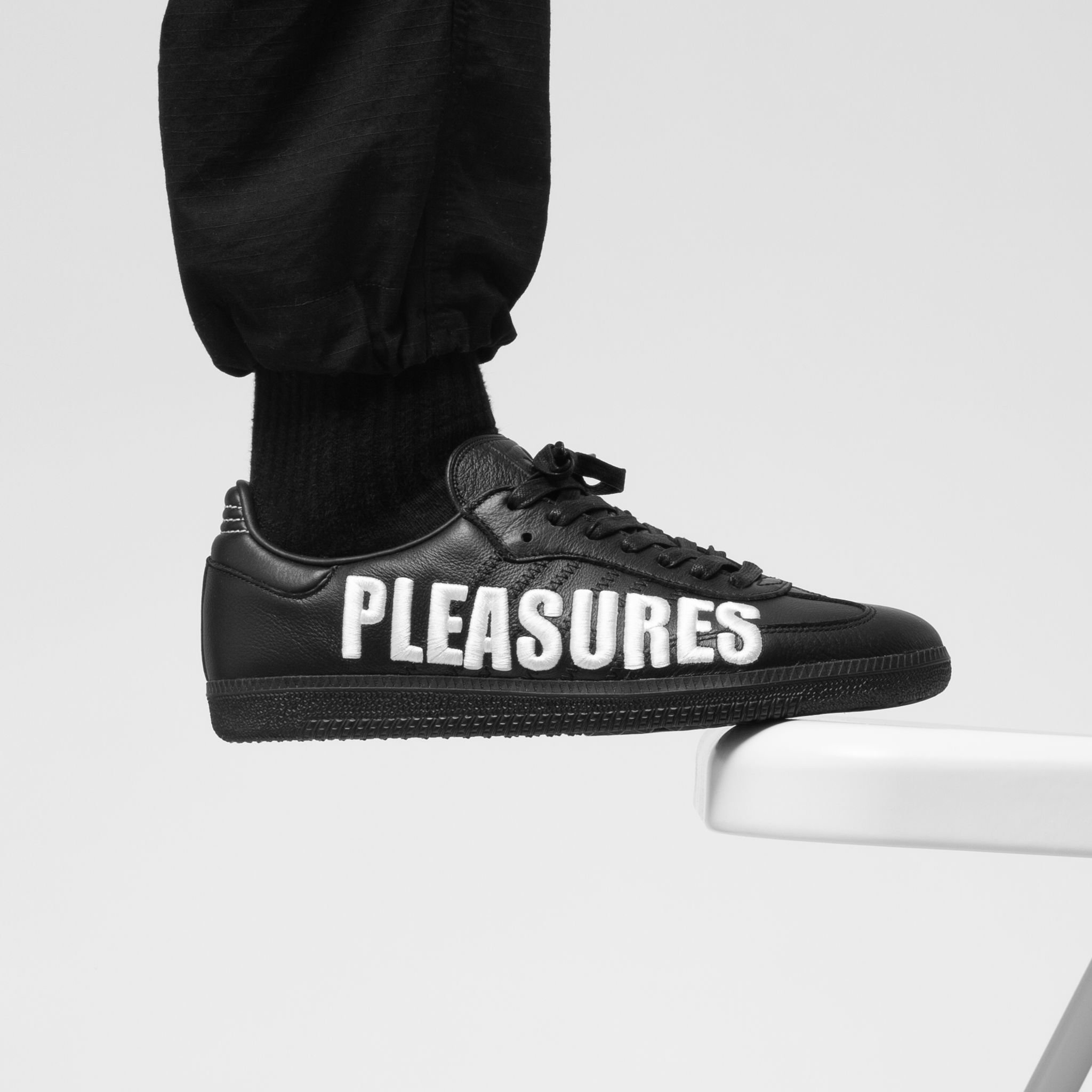 pleasures samba adidas