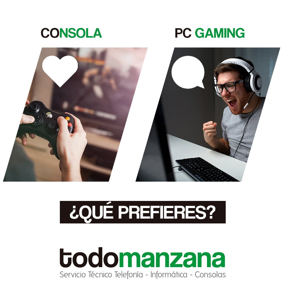 Esta debería ser una pregunta obligada cuando conoces a alguien 😂
¿Tú qué prefieres?
❤ Like: #Consola
💬 Comenta: #PCGaming 

#pcgaming #gamer #gamerlife #gamerforever #pcgamer 3videojuegos #juegos #playstation #xbox #ps4 #humorgamer #gaming