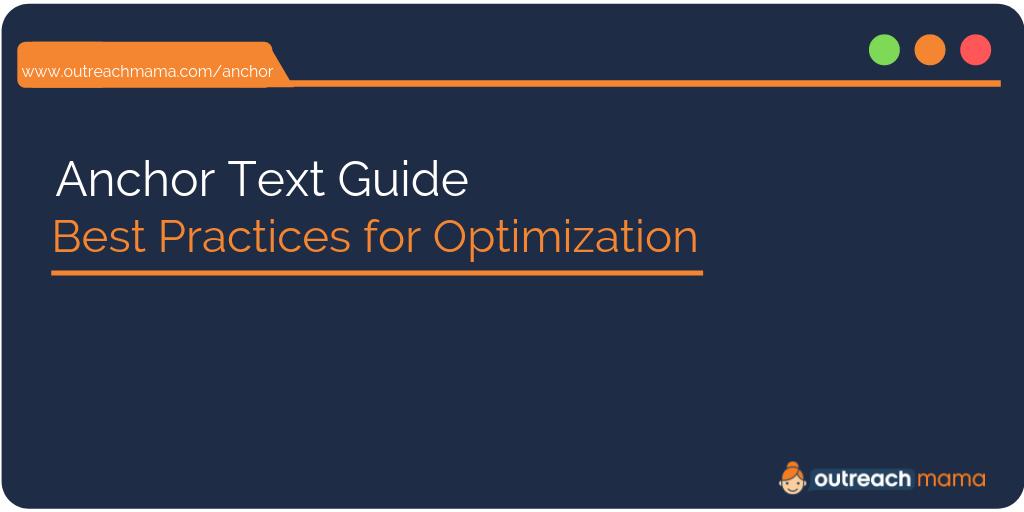 Anchor text is critical to your website ranking efforts. Knowing how to use it is equally important.

Use this ultimate anchor text guide for the best anchor text practices to boost your SEO. 👉outreachmama.com/anchor-text/?u…