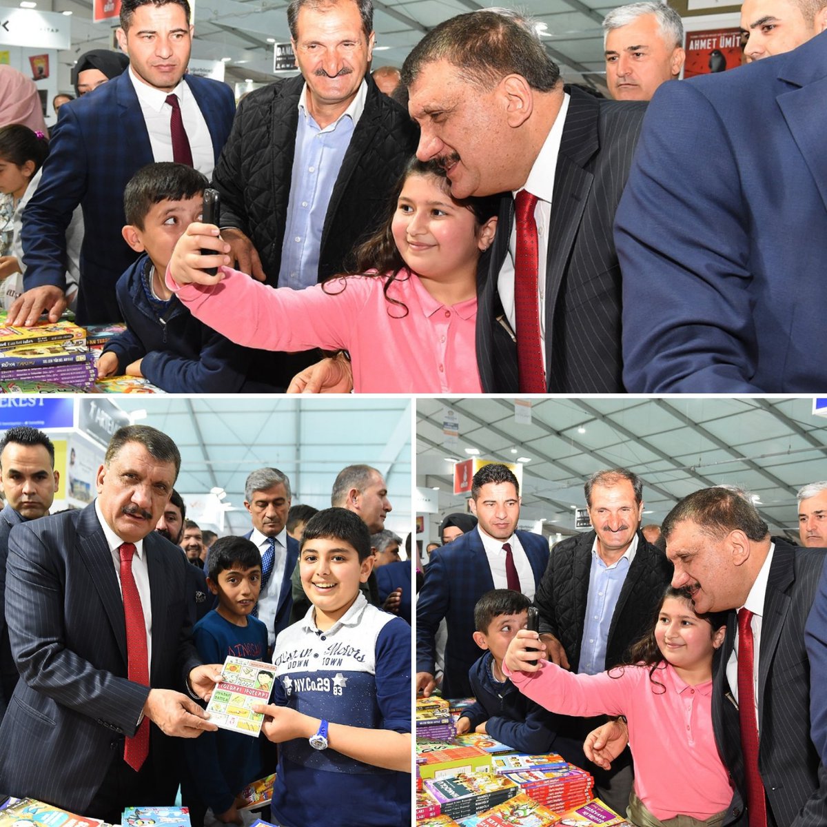 selahattingrkn's tweet photo. Kitap cennetine yoğun ilgi gösteren kitapseverlerimiz ile biraradaydık. 📸📸📸

#MalatyaKitapFuarı https://t.co/xxuwodd4gO