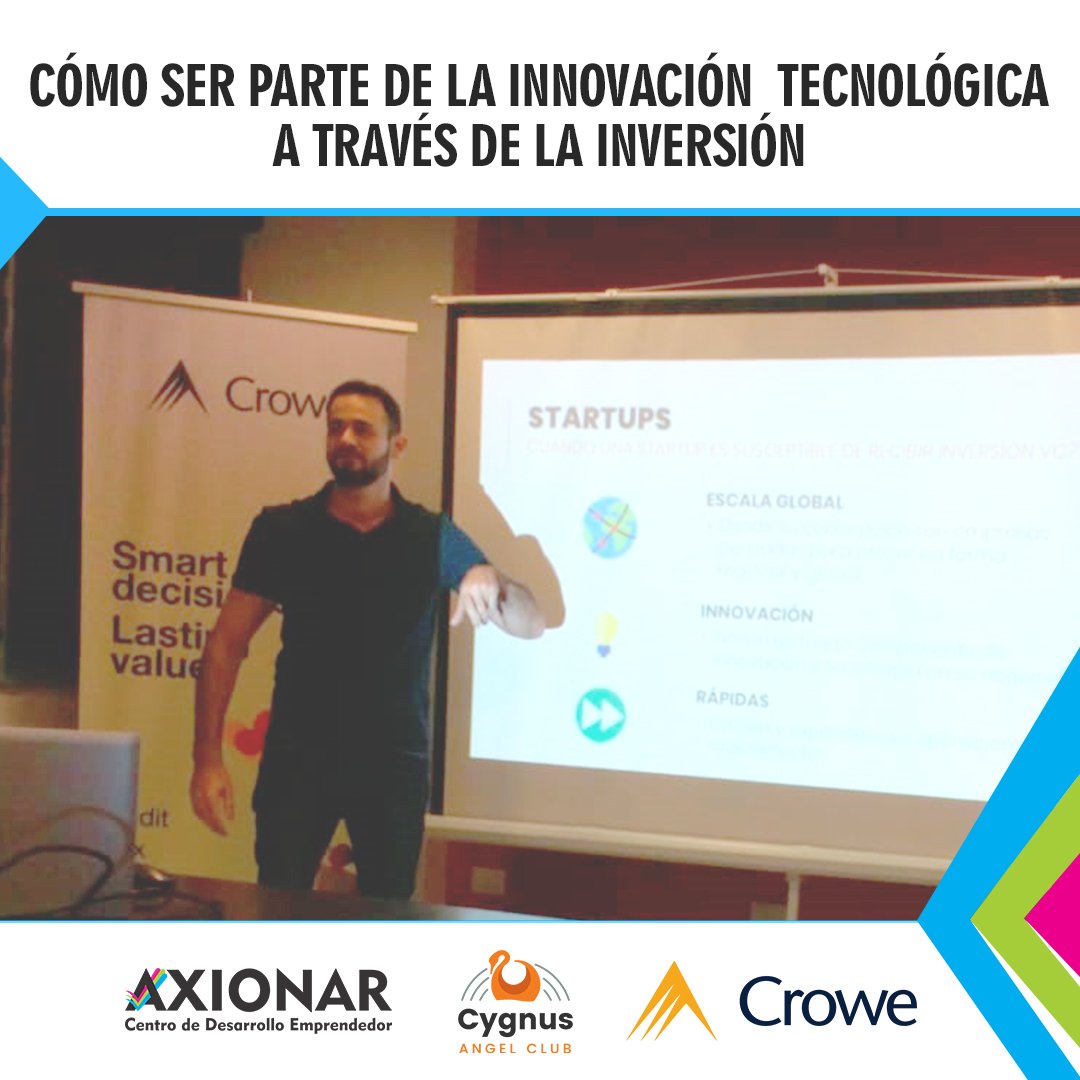 Axionarcde's tweet photo. Charla “Introducción a Inversión Ángel” con la Concurrencia de Empresarios de #LaPampa, donde Axionar hizo presentación de sus objetivos y luego expuso @danielsalvu director de @CygnusAngels quien explicó sobre las formas de invertir en proyectos emprendedores y sus ventajas.. https://t.co/ay4pXdlG1A