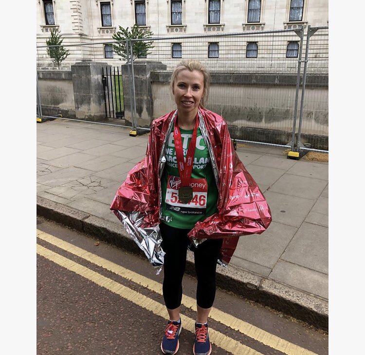 Emma_Petchey's tweet photo. London Marathon 2019 ✔️

What an amazing day and £4,015 raised for @macmillancancer. Thank you to everyone for your donations and support on the day. 💚 https://t.co/0ButxzoIhz