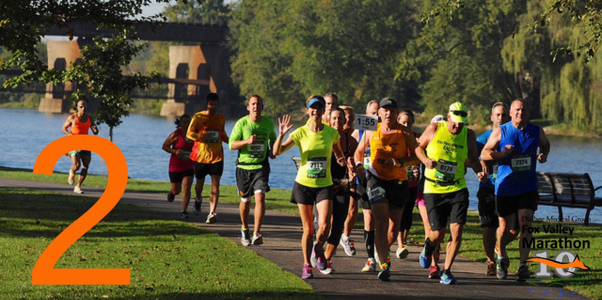 FVMarathon's tweet photo. You have 2 DAYS to BEAT the May 1st PRICE INCREASE, runners! Register for the @dupagemedgroup Fox Valley Marathon, Half Marathon or Fall Final 20 by 11:59 p.m. CST on 4/30 to SAVE on your registration: https://t.co/yfgEvf8bJS #fvmarathon #fvhalfmarathon #fallfinal20 #runfoxvalley https://t.co/3P6c0BE2wF