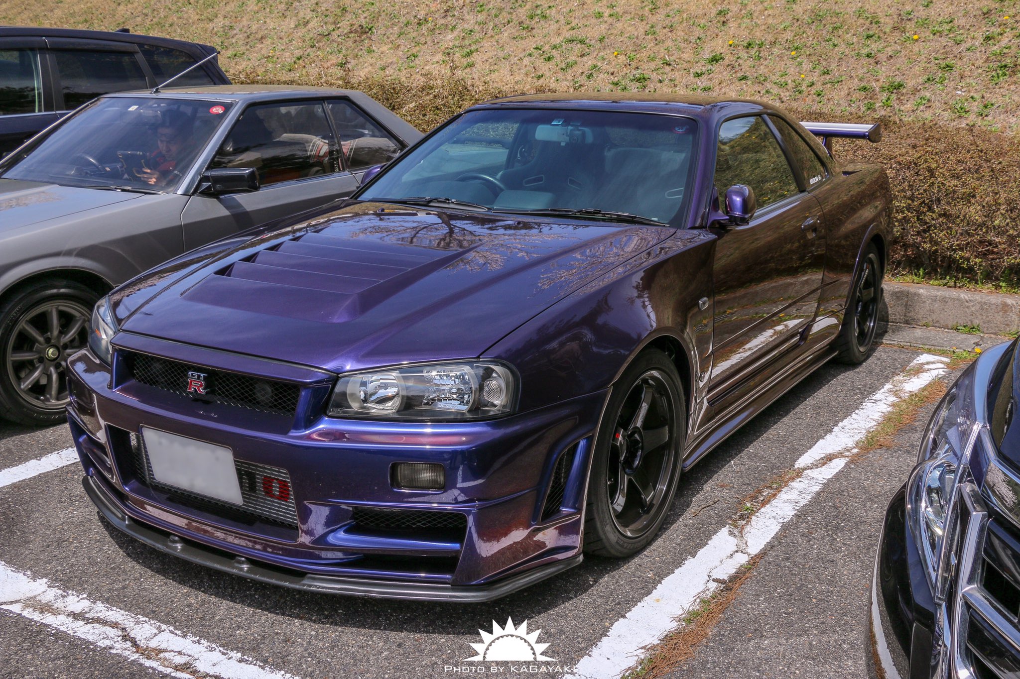 ignition model BNR34 Z-tune ミッドナイトパープル Ignition Model 1:18 Nissan Skyline (R34) GT-R Z-Tune in
