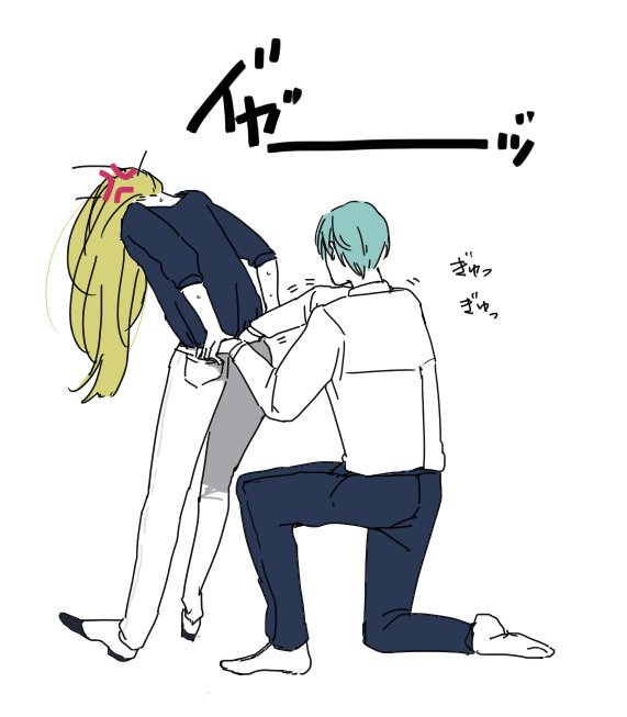 #平成最後に自分史上一番バズった絵を貼る
乱ちゃんといち兄のファッション戦争 