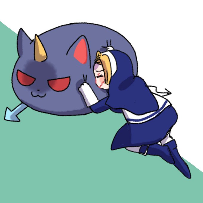 EXヴィータを駄目にするデビマルビーズクッションとマルコシアス 