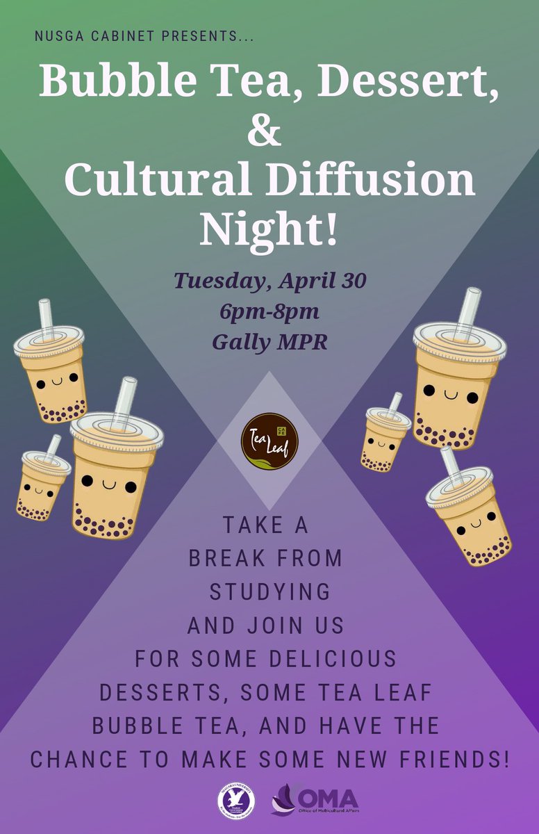 😌relax week😌
Believe it or not, this is our LAST FULL WEEK of classes! That also means that it’s relax week!
🦅
Be on the lookout for some awesome events! Check out what the NUSGA cabinet has planned for you⬇️