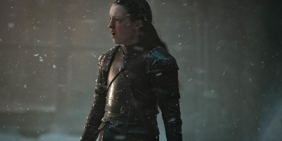 MPJ1664's tweet image. #GameOfThornes #lyannamormot #BattleForWinterfell Lyanna Mormont, Best most brutal death in season 8 so far, at least she kills a giant zombie wight, RIP Lyanna..