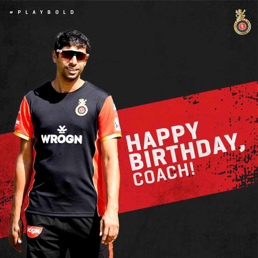 That was a fast-paced 40 coach! Here s wishing Ashish Nehra a very Happy Birthday. 