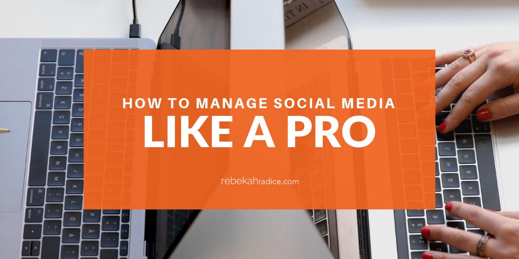 RebekahRadice's tweet photo. How to Manage #SocialMedia Like a PRO

Episode 27 of the #BrandAuthority Podcast shows you how!

https://t.co/XngmnlUlTt

#entrepreneur
#digitalmarketing https://t.co/x6CBts88Ma