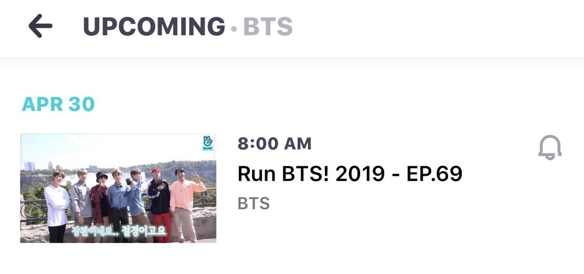 BTSxCanada's tweet photo. BTS Run Episode 69 will be at Niagara Falls in Canada 🇨🇦 

Tomorrow, we will celebrate using the hashtag # / BTSRunNiagaraFalls . Please DO NOT use the ht until the episode comes out.

#BBMAsTopSocial BTS @BTS_twt https://t.co/00Nzui39aX