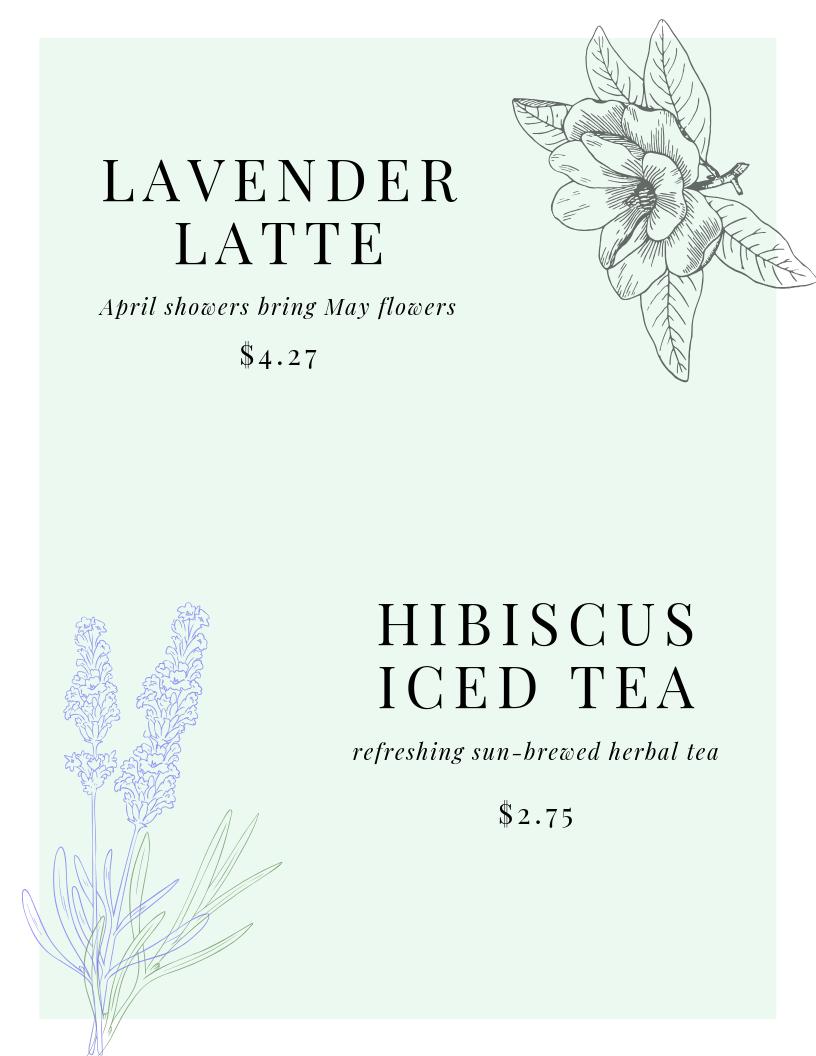 PisgahRoasters's tweet image. April showers bring #May flowers - including our #LavenderLatte and our #Hibiscus Iced tea! Be sure to stop by and treat yourself to one of these subtly sweet drinks