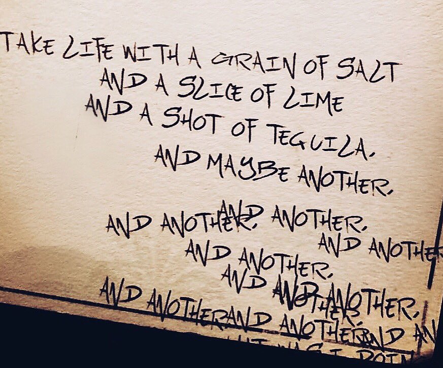 Words to live by.
