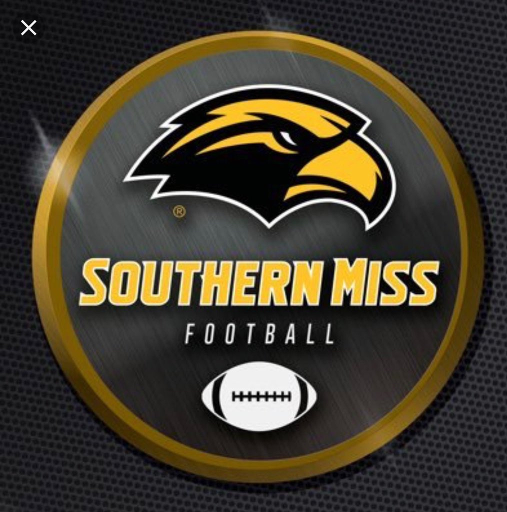 Dequan_Street1's tweet photo. Blessed To Receive My 1st Offer From The University Of Southern Miss🦅🙏🏾
#SMTTT #NastyBunch❗️ https://t.co/WJ7530JNSW