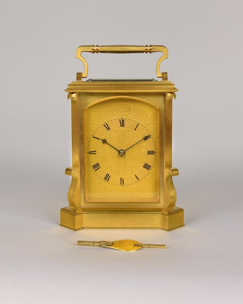 JOHN MOORE and SONS.  An exceptional giant gilt bronze carriage clock
c. 1850 Clerkenwell, London #horology #ilovehorology #antiqueclocks #carriageclock