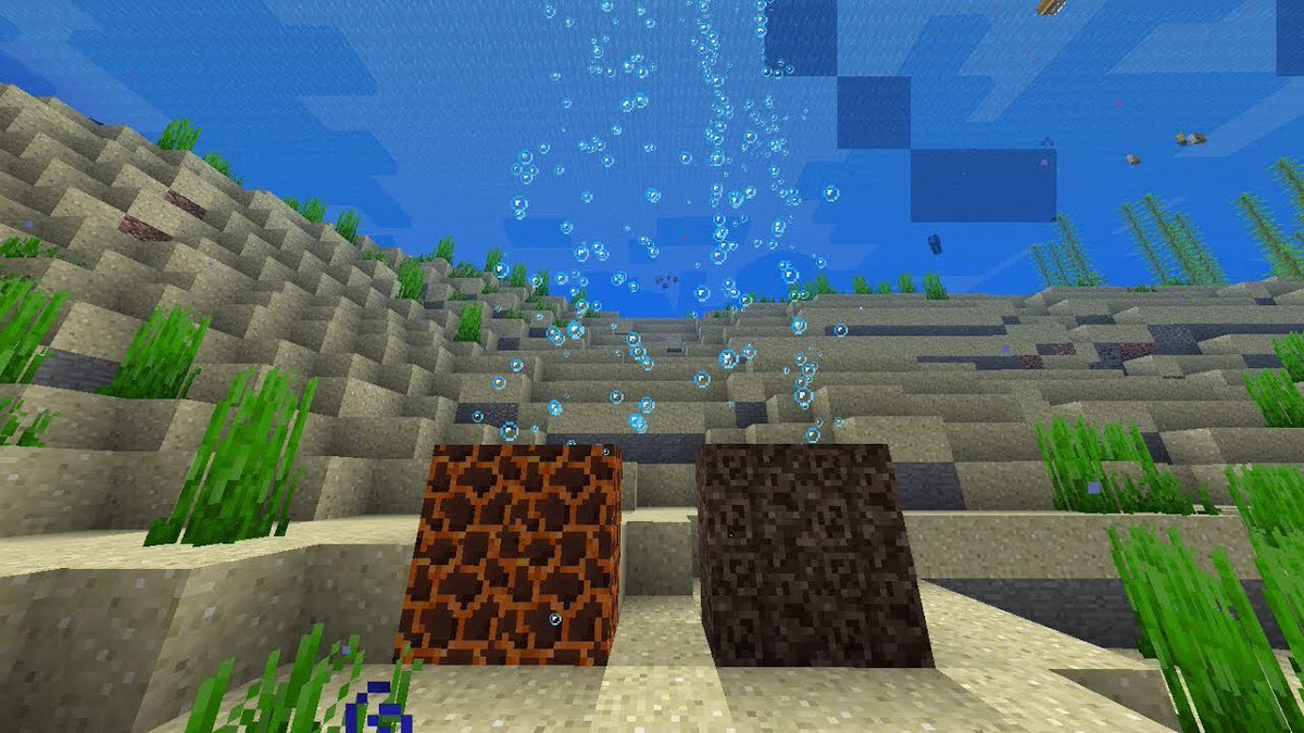 Clay Twitter પર Some Miscellaneous Aquatic Update Stuff Sea Pickles Act As Underwater Light Sources In Warm Oceans Shipwrecks With Treasure Maps Randomly Generate Magma Blocks Drag You Down