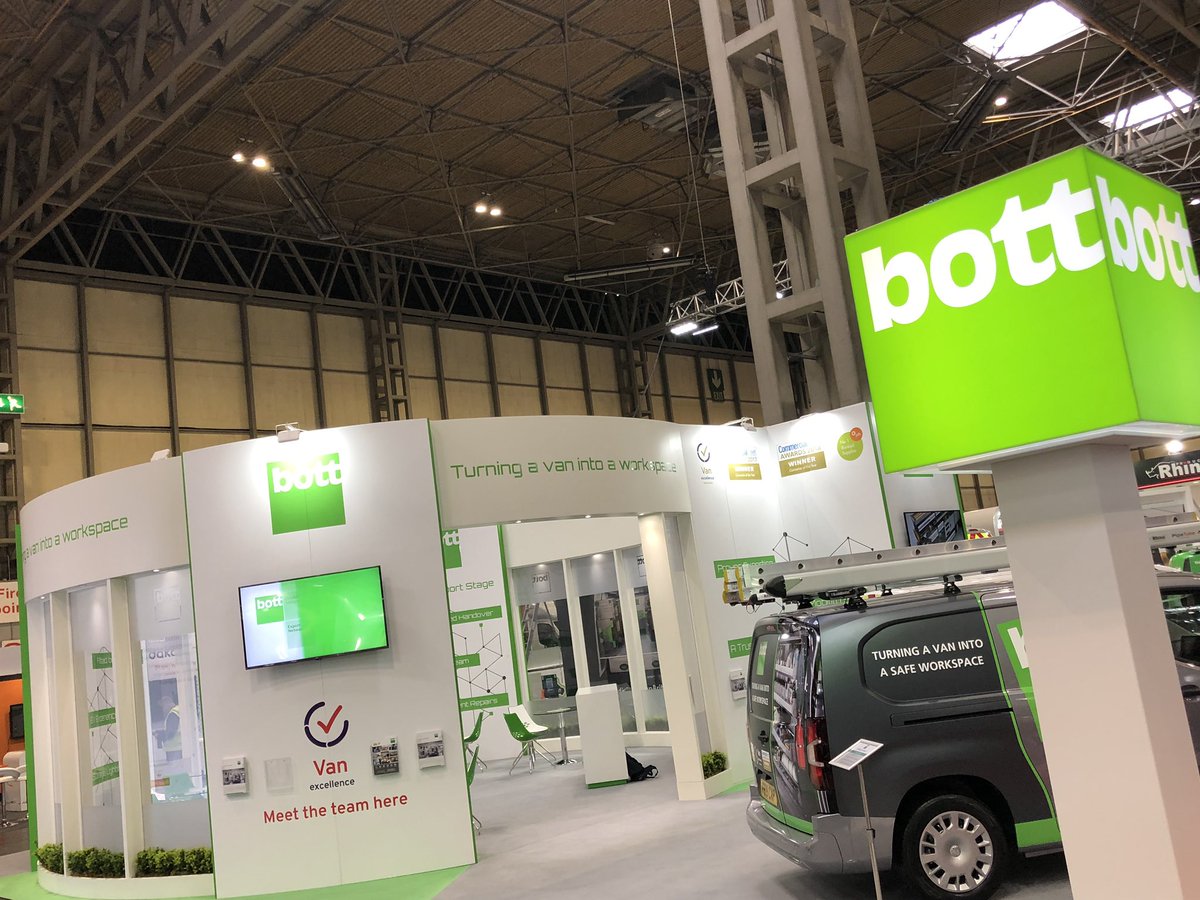 certainexhib's tweet photo. Show ready 👏🏻👏🏻 @TheCVShow for our fabulous clients .. have a great show all @Istobal_UK @Bott_Ltd https://t.co/wSdoCva9u0