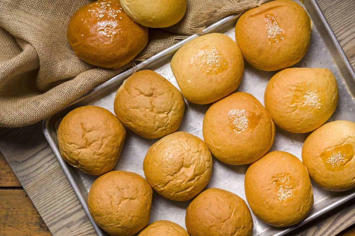 100% frescura 🤤
Nuestro pan artesanal es parte de nuestra receta secreta para la hamburguesa perfecta. 

¿Lo haz probado?