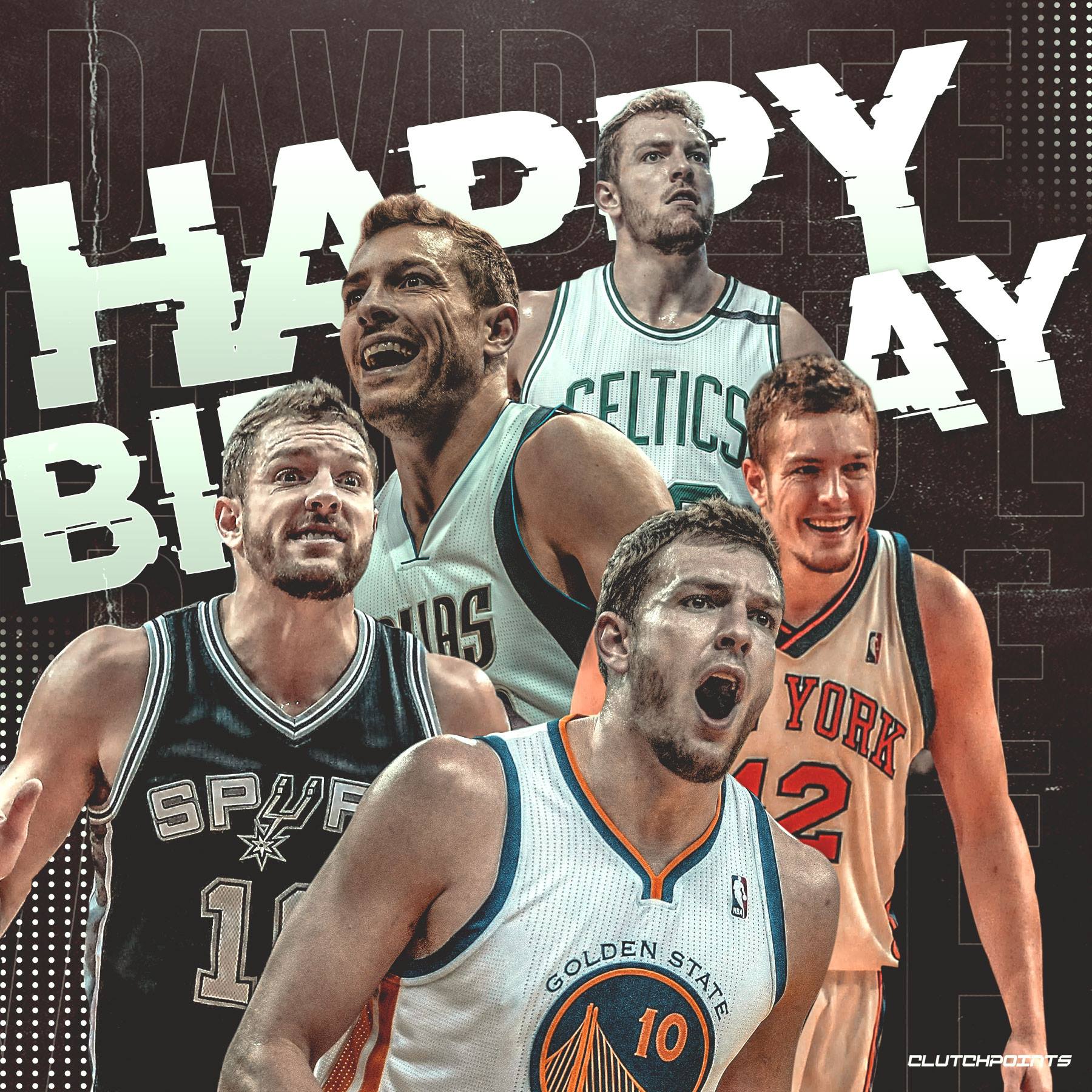 Happy 36th Birthday David Lee!  