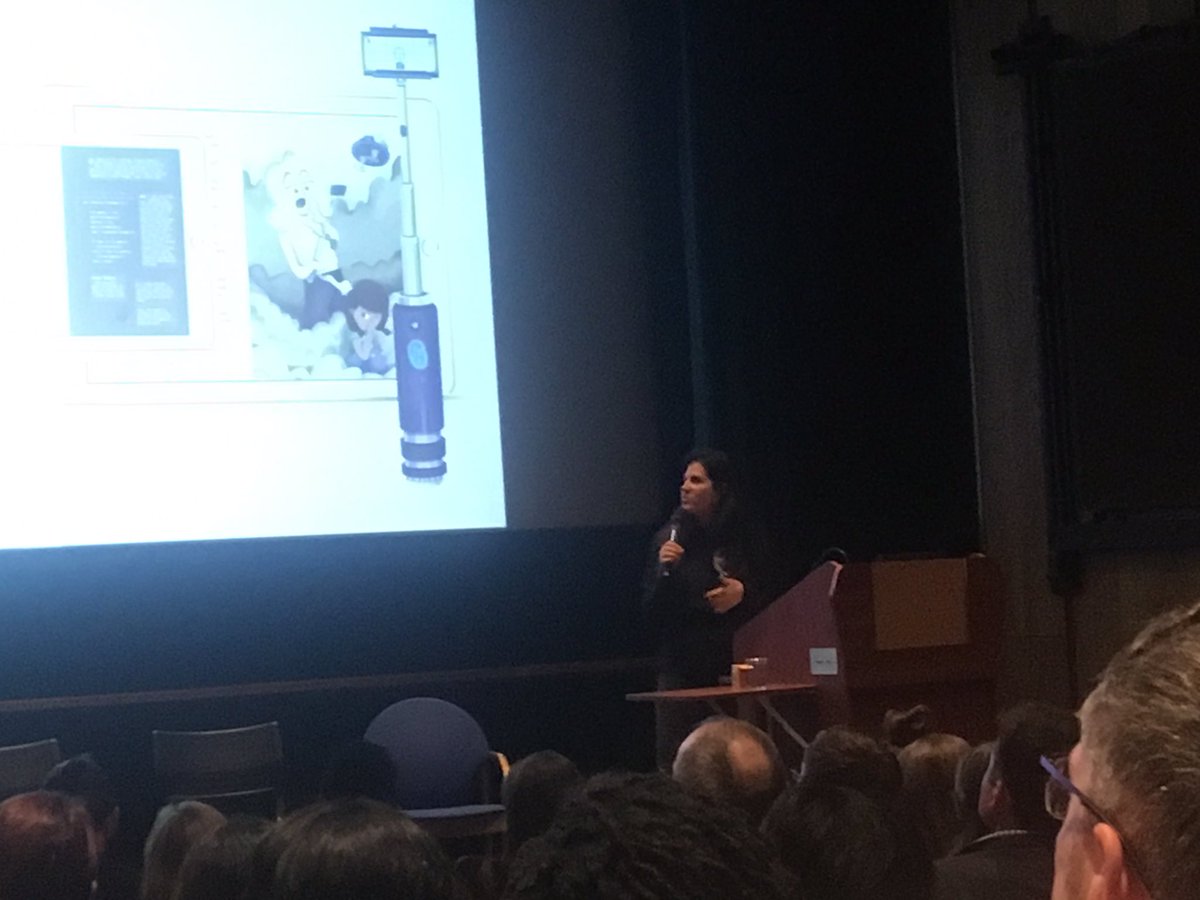 EveGwendo's tweet image. ‘We need empathy and to think critically’. Brilliant presentation from @Sophie_Deen about the terrifying and amazing ways technology is shaping our lives, touching on equality of representation, empowering young people + fart technology 💥 #lovelacedigital #youequaltech