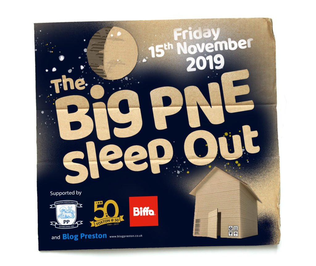 If you're a PNE Fan you might like to know that we have teamed up with @PrestonNorthEnd and partners @BlogPreston, <a href="/Biffa/">Biffa</a> for The Big PNE Sleepout. Just follow the link here bit.ly/2VuXqDL and help to raise funding for Preston’s innovative Housing First project!