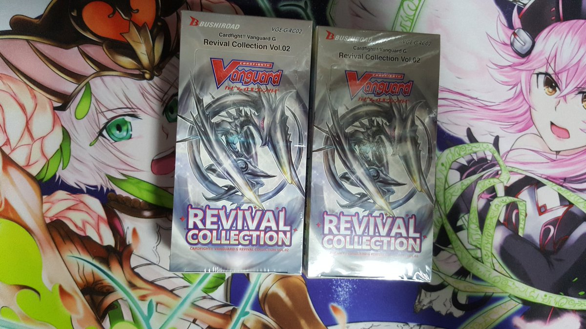 AegisMK2's tweet photo. Unboxing video coming soon! #cfv #cardfightvanguard #vanguard #zerothdragon #gyze #revivalcollection #ヴァンガード #海外ヴァンガード https://t.co/O75EFI9OWT