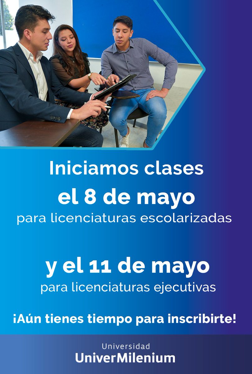 UUniverMilenium's tweet photo. ¡Atención Comunidad #UniverMilenium! Estás son las fechas que debes tener en cuenta para el #RegresoAClases. ¡Nos vemos pronto! https://t.co/vAbVPyonIu