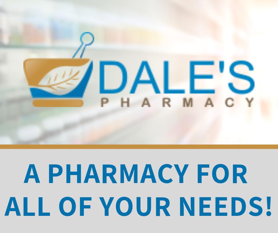 We have what you need here at Dale's Pharmacy!
#DalesPharmacy