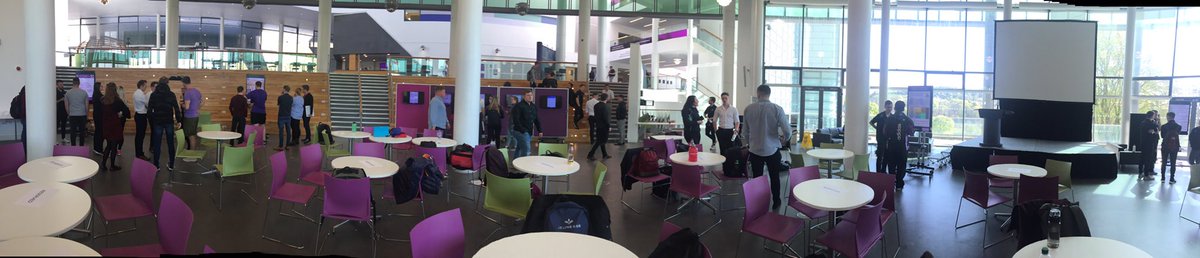 RGU_ASESandSC's tweet photo. Great afternoon today with our final year students presenting their research project posters. Well done to everyone, especially the winners of the industry partners’ and lecturers’ prizes for best posters. Great final afternoon with the whole cohort. https://t.co/v17bBMze0r