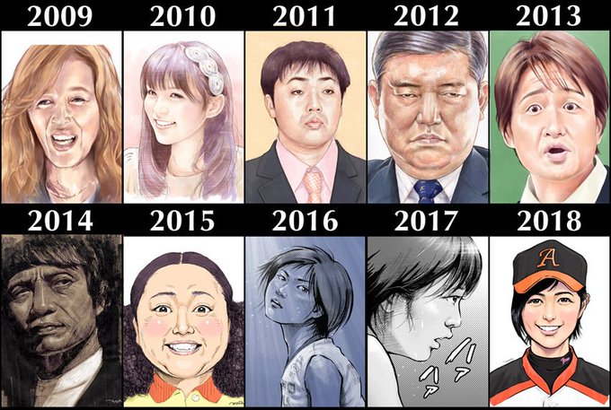 10年進化のtwitterイラスト検索結果 古い順