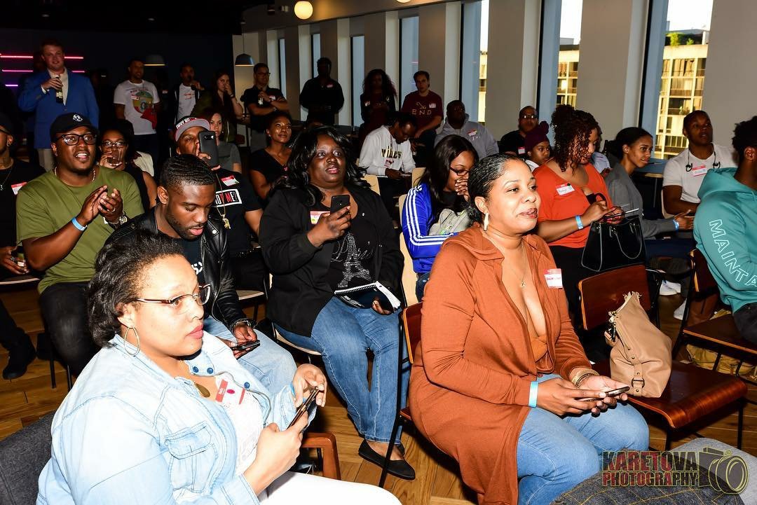 tamilatrell's tweet photo. Had a wonderful time sharing my story and the importance of protecting your creative work with #TheLabz! Thanks Drew!! 💪 @thedigilogue https://t.co/5LEDfeNYzQ