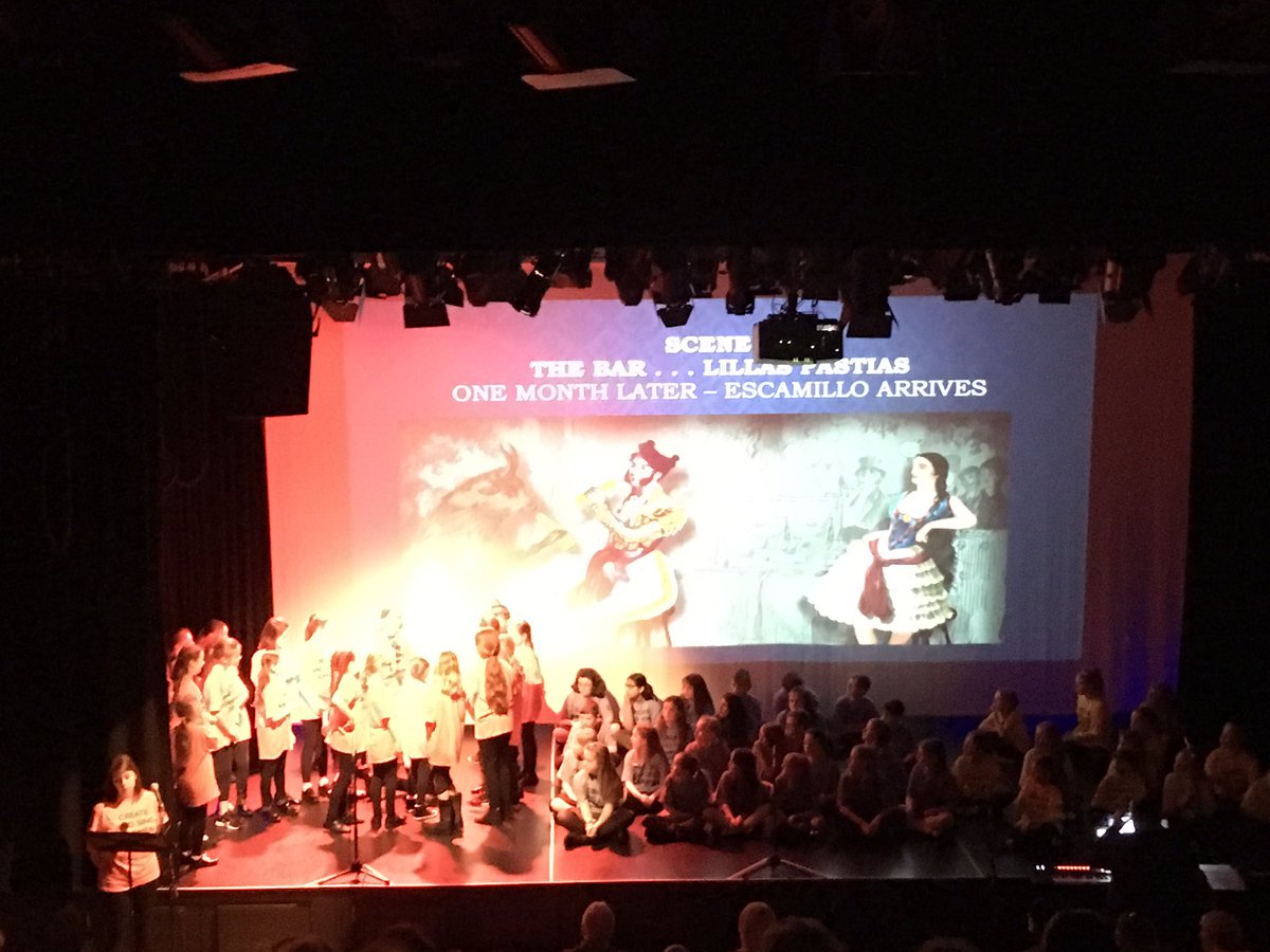 burymusic's tweet photo. Brilliant first two concerts today @themet The children have been superb in their performances of @RoyalOperaHouse #CreateandSingCarmen. Well done everybody, can’t wait for Tuesday and Wednesday!  @GMMusicHub https://t.co/EGx5QO6NdO
