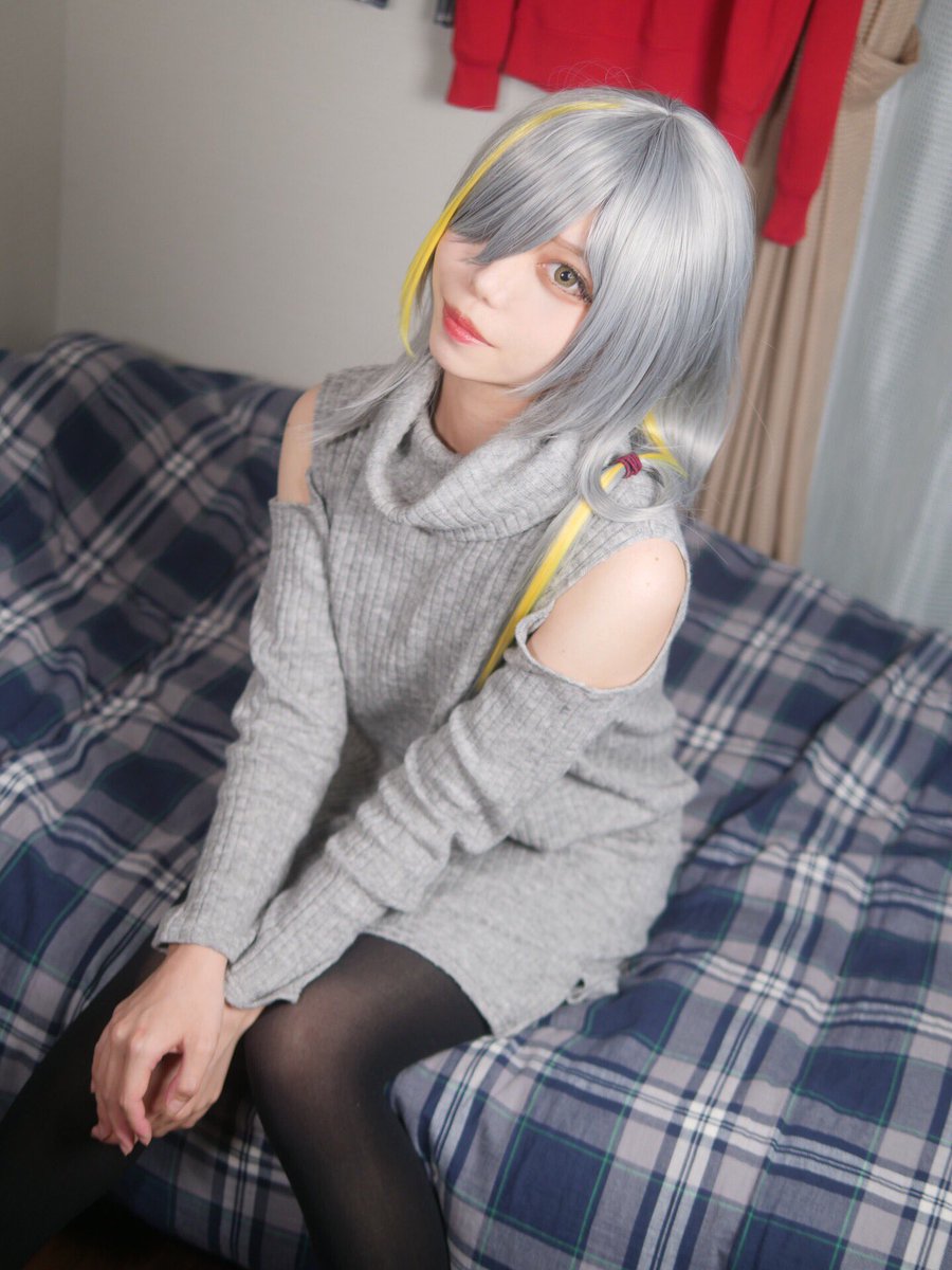 歌衣メイカ　コスプレ衣装＋ウィッグ Amazon.co.jp: [CAIQISS] 歌衣メイカ コスプレ衣装+パンツ 風