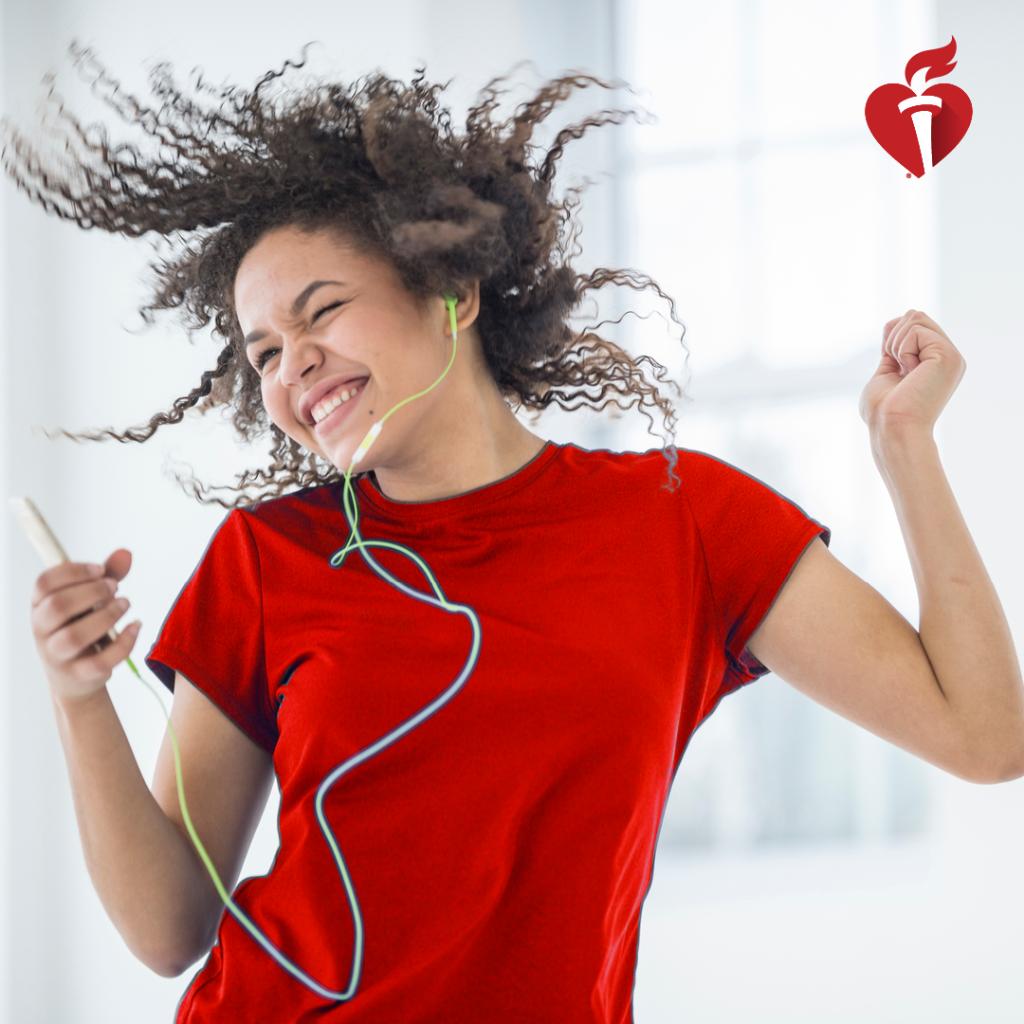 American_Heart's tweet photo. It's #InternationalDanceDay! Clear some space, put on some music, and take a dance break! It's a great way to #MoveMore. https://t.co/BuuIcSCZZn