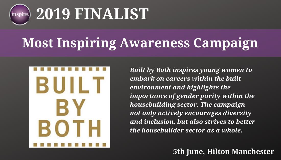 Congratulations <a href="/BuiltByBoth/">Built by Both</a> shortlisted for the 2019 #InspireAwardsUK celebrating #diversity &amp; #inclusion in #ukconstruction #ukengineering #ukhousing View the full shortlist at theinspireawards.co.uk/shortlist/