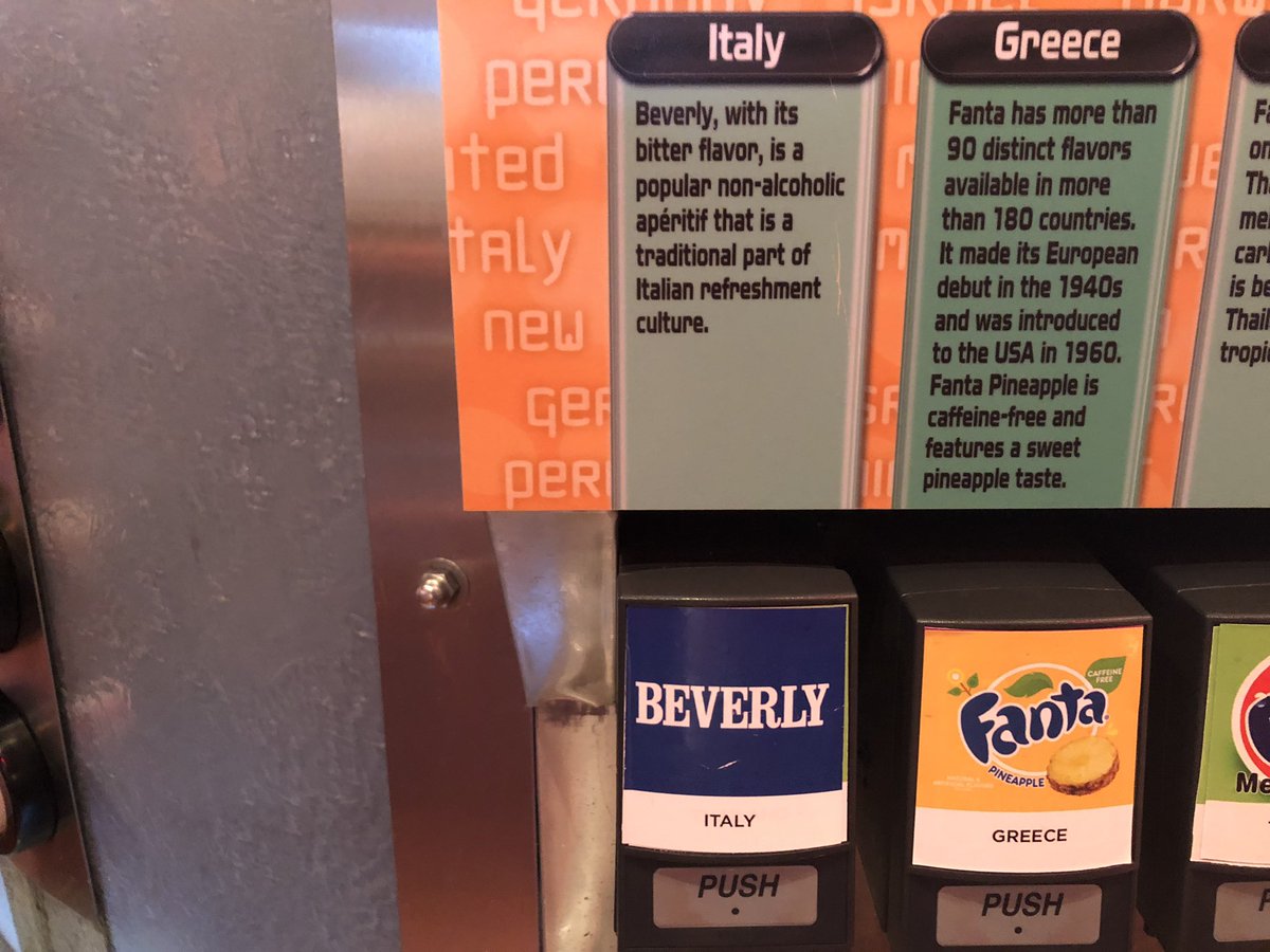 MidwestDisnerds's tweet image. Enjoying the #Beverly at #ClubCool one last time before it’s gone...  #epcot #lovetohateit #sodalegend