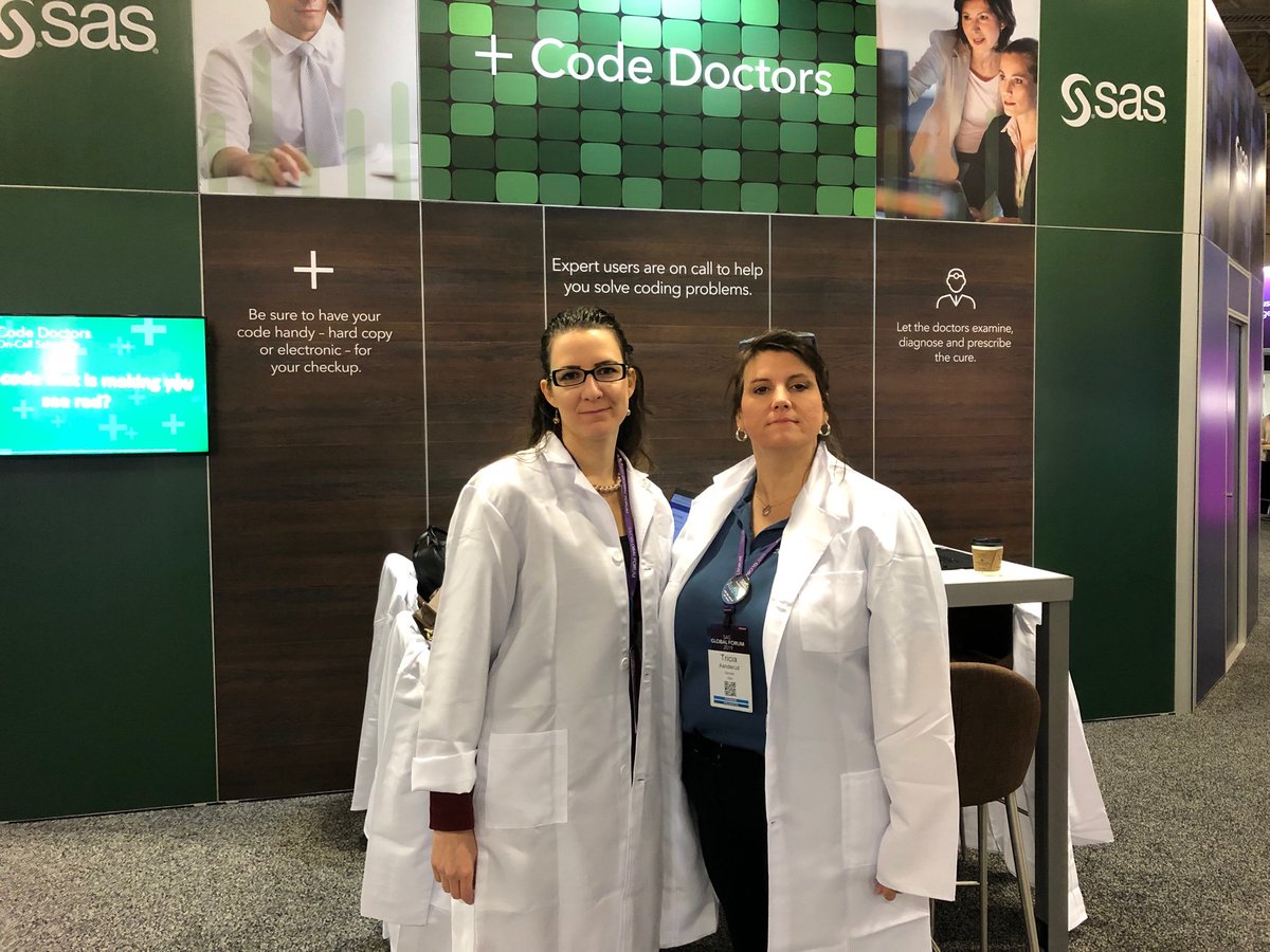 MMcGaugh14's tweet photo. The code doctors are in! #CodeDoctors #sasgf https://t.co/2MarFozF3E