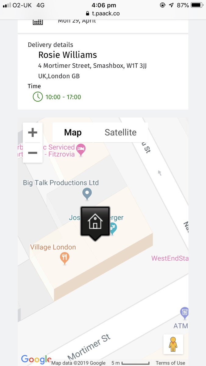 _rfw_'s tweet photo. @ZARA I’m trying to track my order and this is coming up that isn’t my building but doesn’t say what it means?? https://t.co/RFVTVUPxlI