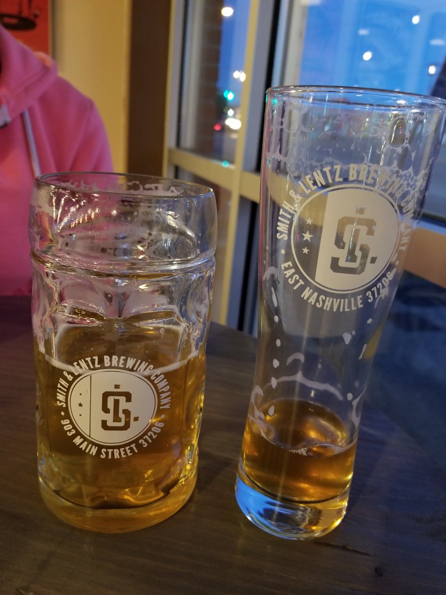 nash_brew's tweet photo. As we get closer to #NashBrew2019, with our focus on local Nashville breweries, we want to highlight some of the brews that make our city special. Here is a Helles Lager and a Czech Pilsner from @SmithandLentz brewing https://t.co/N0IFf5GxLa