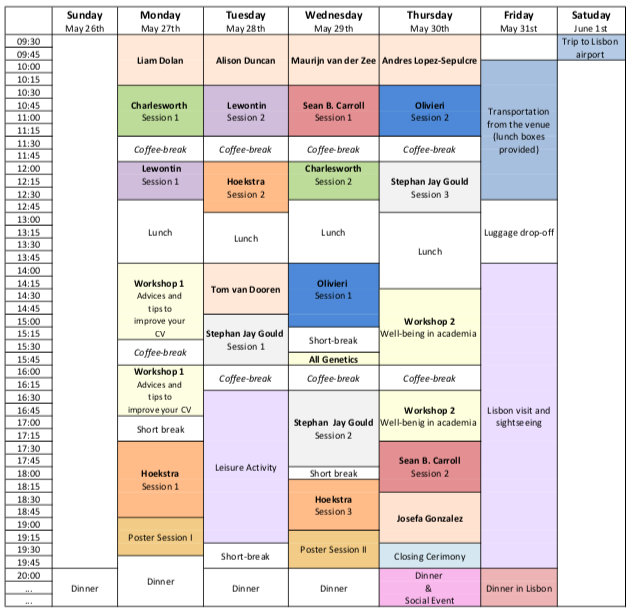 Everyone!! The schedule for #empseb25 is already available at our website: empseb25.wixsite.com/pedrogao/sched…. Participants should check their email as we have sent a more detailed version w/ everyone's talk slots.