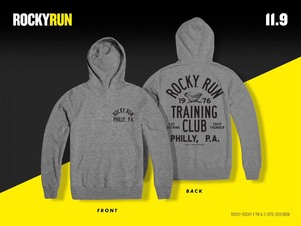 runmfg's tweet photo. Run like the champ. #rockyrun #rockybalboa #runmfg #runsmadehere https://t.co/TNT8YtD3zG