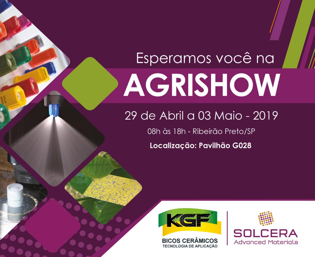 Agrishow 2019 - Visite o nosso Estande!
#AgriShow #AgriShow2019 #Agricultura #KGFBicos #KGFPulverização #KGFSolcera #Agrishow19 #PartiuAgrishow #agrishow2019euvou #Agrishow2019